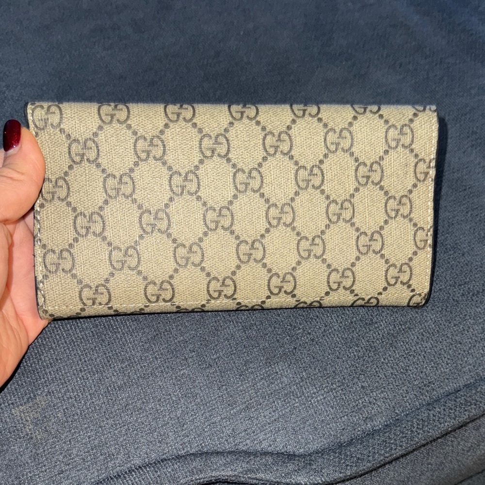 Beige Monogram Wallet - Picture 3 of 3